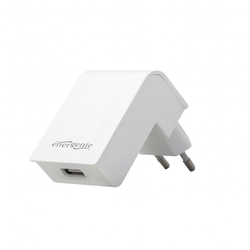 ALIMENTATOR retea 220V GEMBIRD, universal, 1 x USB, 2.1A, 10W, alb, "EG-UC2A-02-W" (timbru verde 0.18 lei)