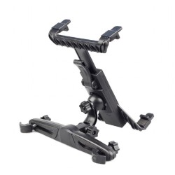 SUPORT auto GEMBIRD pt. Tableta, fixare pe tetiera, rotire 360 grade, black "TA-CHHR-02"