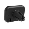 SUPORT auto GEMBIRD pt. SmartPhone, fixare in grilaj bord, magnetic, rotire 360 grade, black "TA-CHM-01" (timbru verde 0.18 lei)