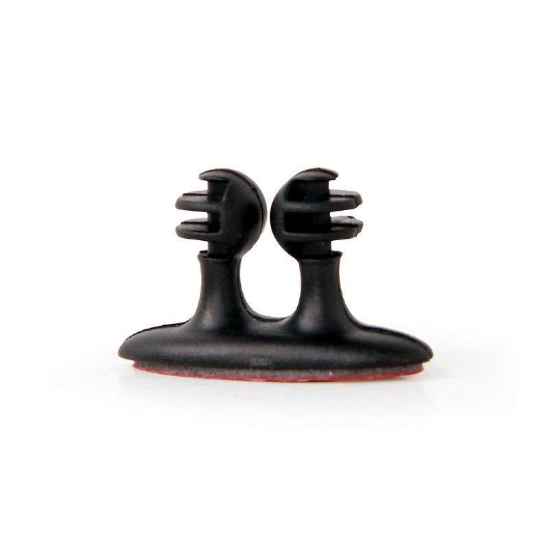 CLIPS auto-adeziv GEMBIRD, suport pt. cabluri, 8 buc., black "CM-CC-01"