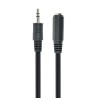 CABLU audio GEMBIRD prelungitor stereo (3.5 mm jack M/T), 2m "CCA-423-2M" (timbru verde 0.08 lei)