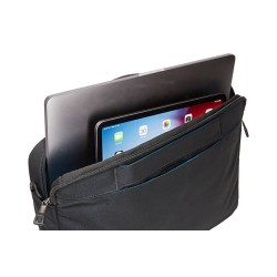 GEANTA THULE, pt. notebook de max. 15 inch, 1 compartiment, buzunar frontal | buzunar dorsal, waterproof, nylon, negru, "TSA-315