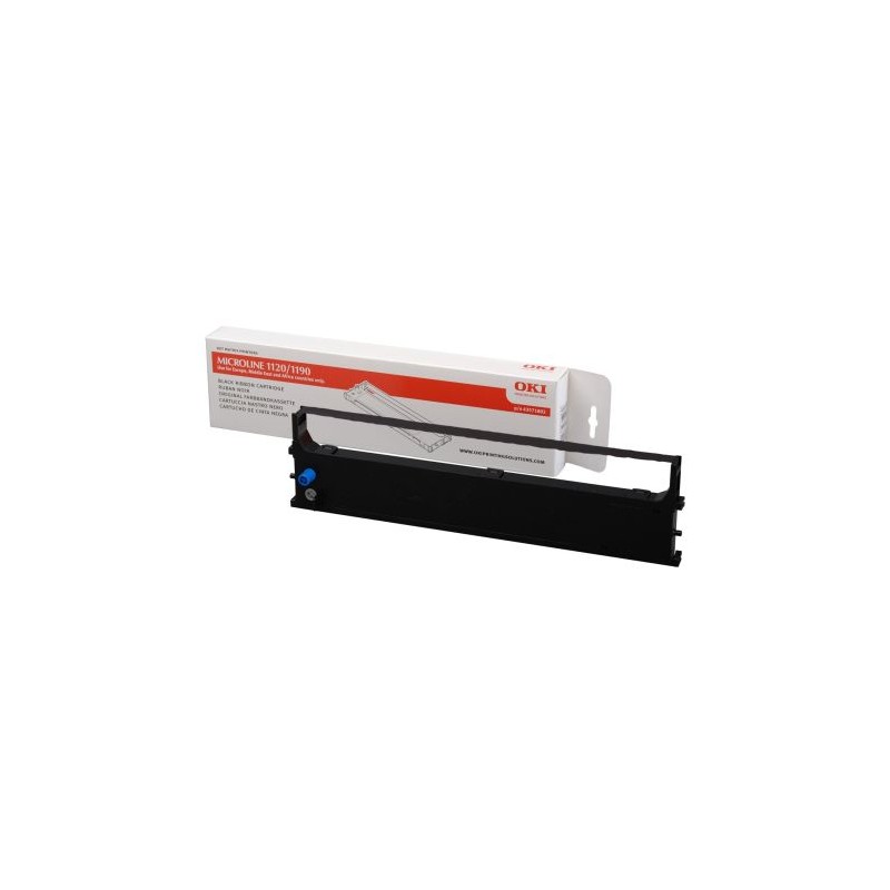 Ribon Original Oki Black, ML1120, pentru ML-1120|1190, ,"43571802"