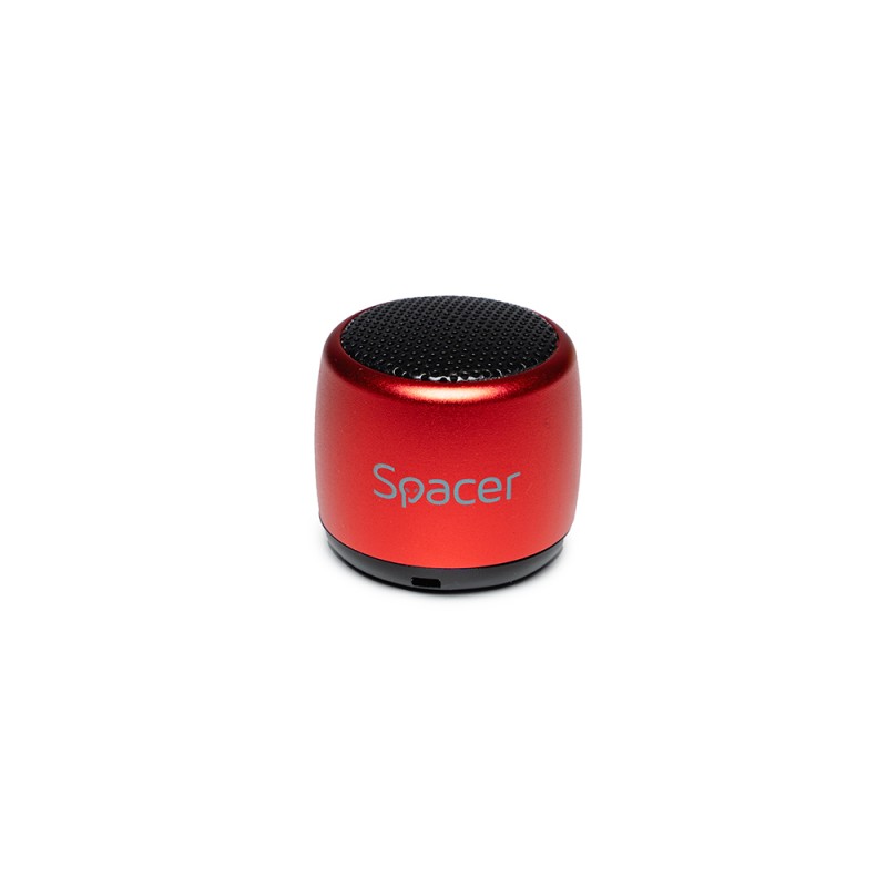 BOXA SPACER portabila bluetooth, Cri-Cri-RED, RMS:  3W, control volum, acumulator 300mAh, timp de functionare pana la 2 ore, dis