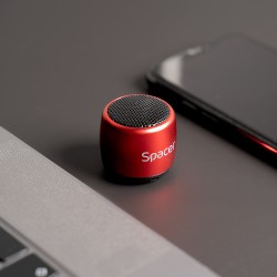 BOXA SPACER portabila bluetooth, Cri-Cri-RED, RMS:  3W, control volum, acumulator 300mAh, timp de functionare pana la 2 ore, dis