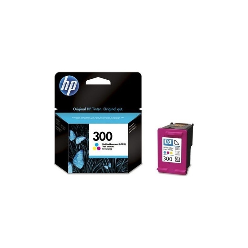 Cartus Cerneala Original HP Color, nr.300, pentru DJ D2530|2560|2660|5560|F2420|2480|4280|PS C4680|4780, , (timbru verde 0.15 le