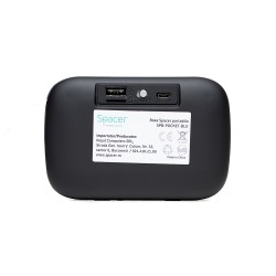BOXA SPACER portabila bluetooth, POCKET-BLU, RMS:  3W, control volum, acumulator 520mAh, FM (antena interna),timp de functionare