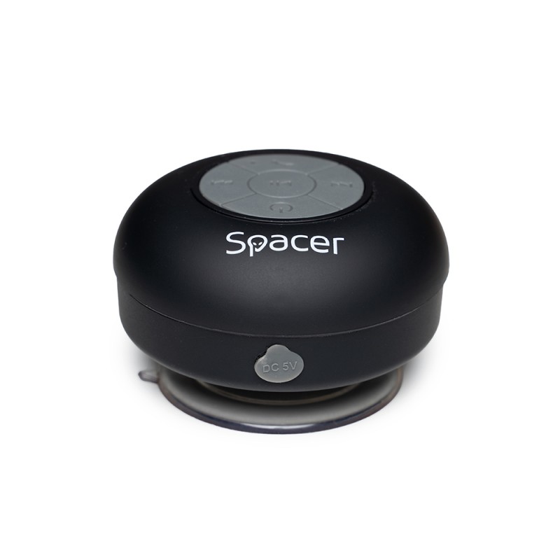 BOXA SPACER portabila bluetooth, DUCKY-BK, RMS:  3W, control volum, acumulator 300mAh, microfon incorporat, timp de funct. pana 