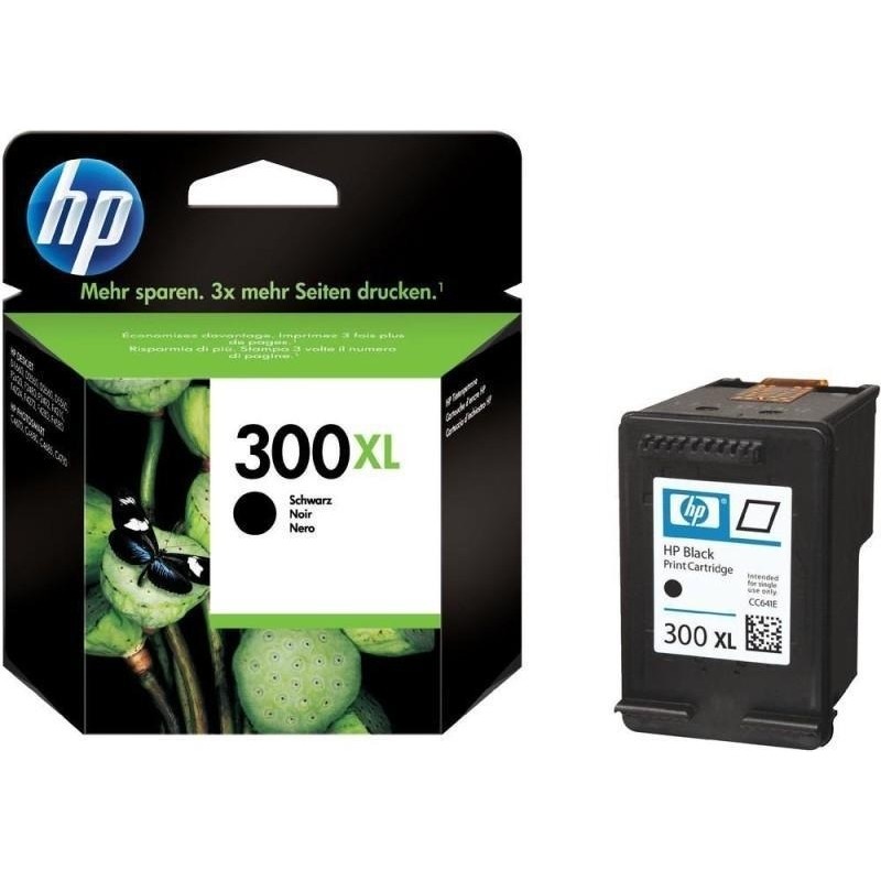 Cartus Cerneala Original HP Black, nr.300XL, pentru DJ D2530|2560|2660|5560|F2420|2480|4280|PS C4680|4780, , (timbru verde 0.15 