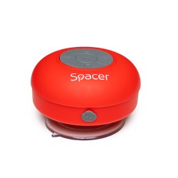 BOXA SPACER portabila bluetooth, DUCKY-RED, RMS:  3W, control volum, acumulator 300mAh, microfon incorporat, timp de funct. pana