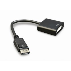 CABLU video GEMBIRD, adaptor DisplayPort (T) la DVI-I DL (M), 10cm, rezolutie maxima Full HD (1920 x 1080) la 60Hz, negru, "A-DP