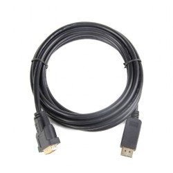 CABLU video GEMBIRD, adaptor DisplayPort (T) la DVI-D DL (T), 1.8m, rezolutie maxima Full HD (1920 x 1080) la 60Hz, negru, "CC-D