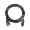 CABLU video GEMBIRD, adaptor DisplayPort (T) la DVI-D DL (T), 1.8m, rezolutie maxima Full HD (1920 x 1080) la 60Hz, negru, "CC-D