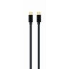 CABLU video GEMBIRD, Mini-DisplayPort (T) la Mini-DisplayPort (T), 1.8m, rezolutie maxima 4K UHD (3840 x 2160) la 30 Hz, negru, 