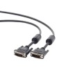 CABLU video GEMBIRD, DVI-D DL (T) la DVI-D DL (T), 3m, negru, "CC-DVI2-BK-10" (timbru verde 0.8 lei)