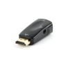 ADAPTOR video GEMBIRD, splitter HDMI (T) la VGA (M) + Jack 3.5mm (T), rezolutie maxima Full HD (1920 x 1080) la 60Hz, cablu audi