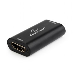 REPEATER semnal GEMBIRD, HDMI (M) la HDMI (M), extindere semnal pana la 40m, negru, "DRP-HDMI-02" (timbru verde 0.08 lei)