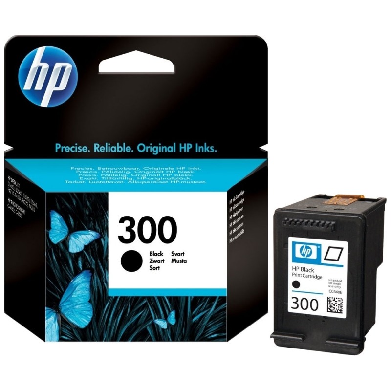 Cartus Cerneala Original HP Black, nr.300, pentru DJ D2530|2560|2660|5560|F2420|2480|4280|PS C4680|4780, , (timbru verde 0.15 le