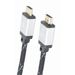 CABLU video GEMBIRD, HDMI (T) la HDMI (T), 2m, premium, conectori auriti, rezolutie maxima 4K (3840 x 2160) la 60 Hz, negru, "CC