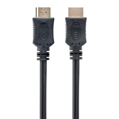 CABLU video GEMBIRD, HDMI (T) la HDMI (T), 0.5m, conectori auriti, rezolutie maxima 4K (3840 x 2160) la 60 Hz, negru, "CC-HDMI4L