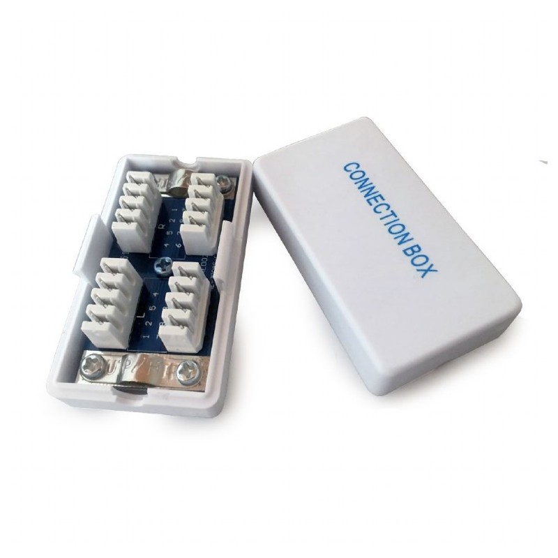 CUPLA Krone (LSA) GEMBIRD pt. cablu FTP, Cat6, conector Krone (LSA) x 2, ecranat, plastic, 1 buc.,  "NCA-LSAS6-01"