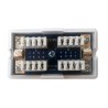 CUPLA Krone (LSA) GEMBIRD pt. cablu FTP, Cat6, conector Krone (LSA) x 2, ecranat, plastic, 1 buc.,  "NCA-LSAS6-01"