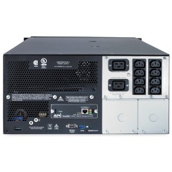 UPS APC,"Smart-UPS SUA",Line Int. sin pura mgmt,tower,rack,5000VA / 4000W,AVR,IECx10,1xRBC55,LCD,21-30 min.,"SUA5000RMI5U",prelu