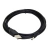 CABLU alimentare GEMBIRD, pt. HUB USB, USB la Jack Power 3.5 mm (5 V DC, 0.5 A), 1.8m, negru, "CC-USB-AMP35-6" (timbru verde 0.0