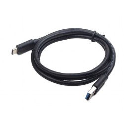 CABLU alimentare si date GEMBIRD, pt. smartphone, USB 3.0 (T) la USB 3.1 Type-C (T), 36W, 3m, negru, "CCP-USB3-AMCM-10" (timbru 