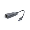 ADAPTOR RETEA GEMBIRD , extern, USB 3.0, port RJ-45, 1000 Mbps, "NIC-U3-02" (timbru verde 0.18 lei)