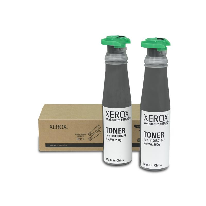 Dual-Pack Original Xerox Black, 106R01277, pentru WC 5016|WC 5020, 2x6.3K, (timbru verde 1.2 lei) , "106R01277"