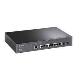 Switch TP-Link cu management L2+, 8 Porturi Gigabit, 2 x SFP Gigabit "TL-SG3210" (timbru verde 2 lei)