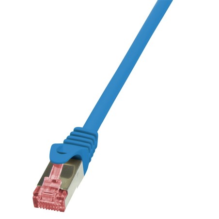 PATCH CORD S/FTP LOGILINK Cat6, LSZH, cupru, 3 m, albastru, AWG27, dublu ecranat "CQ2066S" (timbru verde 0.08 lei)
