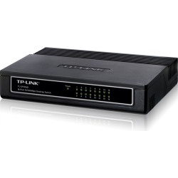 SWITCH TP-LINK 16 porturi 10/100Mbps, carcasa plastic "TL-SF1016D" (timbru verde 2 lei)