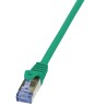 PATCH CORD S/FTP LOGILINK Cat6a, LSZH, cupru, 0.25 m, verde, AWG26, dublu ecranat "CQ3015S" (timbru verde 0.08 lei)