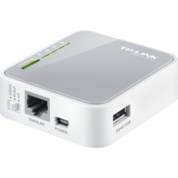 ROUTER TP-LINK wireless. portabil, 3G 150Mbps, 1 port WAN/LAN, compatibil UMTS/HSPA/EVDO, 3G USB modem, 2.4GHz, 802.11n/g/b, TL-