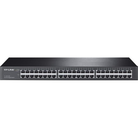 SWITCH TP-LINK 48 porturi Gigabit, carcasa metalica, rackabil "TL-SG1048" (timbru verde 2 lei)
