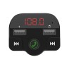 MODULATOR AUTO FM SPACER, Bluetooth 5.0, 2xUSB max. 5V/3.1A, 12V-24V, max. 10-15m, mic max. 0-1m, format MP3/WMA, 206 canale 87.