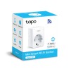 PRIZA inteligenta TP-LINK, Schuko x 1, conectare prin Schuko (T), 10 A, programare prin smartphone, Bluetooth, WiFi, alb "Tapo P