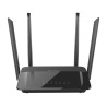 ROUTER D-LINK wireless 1200Mbps, 4 porturi Gigabit, 4 antene externe, Dual Band AC1200 (867/300Mbps), "DIR-842/MT" (timbru verde