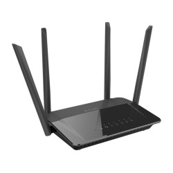 ROUTER D-LINK wireless 1200Mbps, 4 porturi Gigabit, 4 antene externe, Dual Band AC1200 (867/300Mbps), "DIR-842/MT" (timbru verde