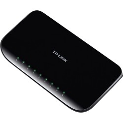 SWITCH TP-LINK  8 porturi Gigabit, carcasa plastic TL-SG1008D (timbru verde 2 lei)