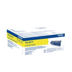 Toner Original Brother Yellow, TN421Y, pentru DCP-8410|L8260|L8360|MFC-L8690|L8900, 1.8K, (timbru verde 1.2 lei) , "TN421Y"