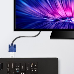 ADAPTOR video ATEN, HDMI (T) la VGA (M), Full HD (1920x1080) la 60Hz, "VC810-AT" (timbru verde 0.08 lei)