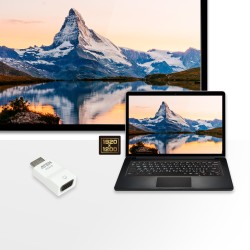 ADAPTOR video ATEN, HDMI (T) la VGA (M), Full HD (1920x1080) la 60Hz, "VC810-AT" (timbru verde 0.08 lei)