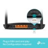ROUTER TP-LINK wireless. 4G LTE (desktop), 1600Mbps. 3 porturi 10/100/1000Mbps + 1 WAN/LAN Gigabit, Dual Band "Archer MR600" (ti