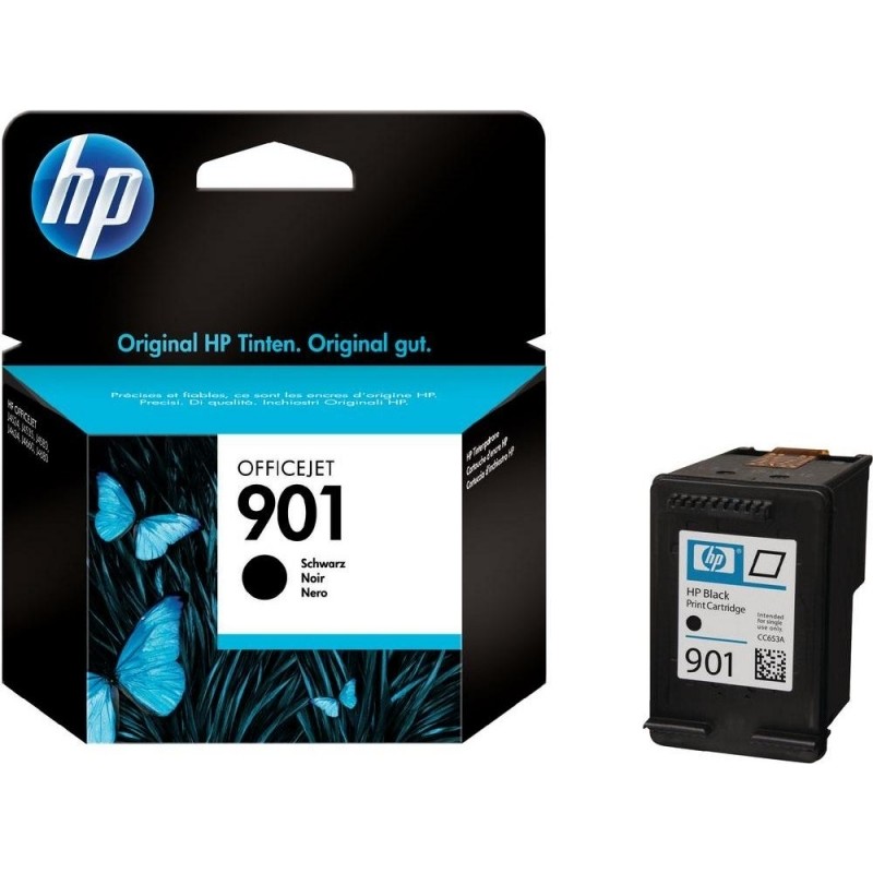 Cartus Cerneala Original HP Black, nr.901, pentru OfficeJet 4500|J4524|4580|4624|4640|4660|4680, , (timbru verde 0.15 lei), "CC6