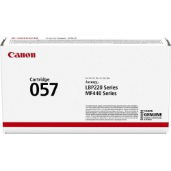 Toner Original Canon Black, CRG-057, pentru I-Sensys LBP 223|LBP 226|LBP 233|LBP 228|MF 443|MF 445|MF 446|MF 449, 3.1K, (timbru 