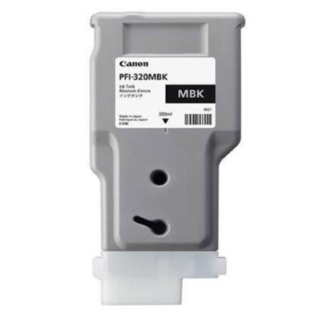 Cartus Cerneala Original Canon Matte Black, PFI-320MBK, pentru IPF TM-200|TM-205|TM-300|TM-305, 300ml, (timbru verde 0.15 lei),N