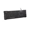 TASTATURA A4TECH, "KR750", cu fir, 105 taste format standard , USB, negru, "KR-750-USB" 45504985 (timbru verde 0.8 lei)